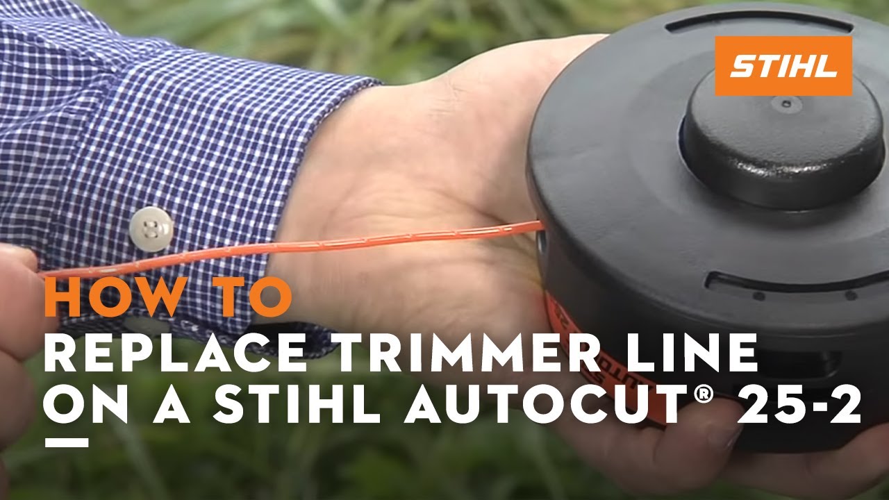 How To Put Trimmer Line In A Weed Wacker How to Wind, Feed & Replace String Trimmer Line | STIHL USA