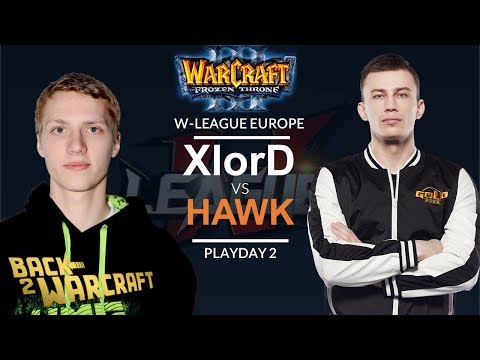 WC3 - W-League EU - PD2: [U] XlorD vs. Hawk [H] (Co-Cast: ToD)