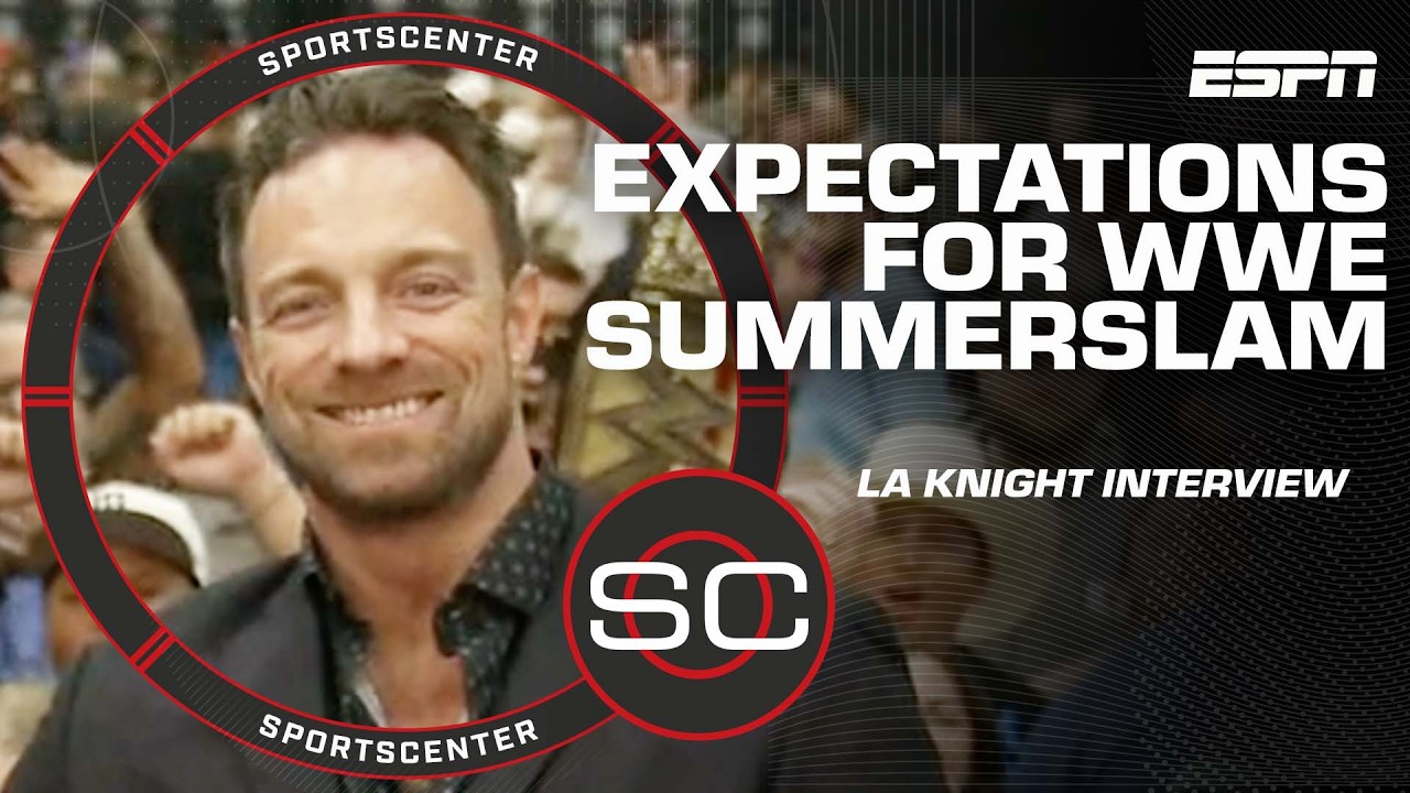 The goal is to put 'The Bloodline' in the hole! - LA Knight on WWE SummerSlam match | SportsCenter