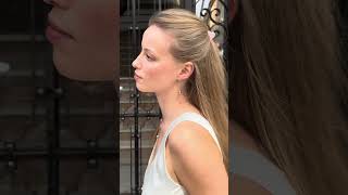 Золотые пуссеты. Артикул 580146В  - Фото 3 магазин TANGO Золотые пуссеты. Артикул 580146В  - Фото 3