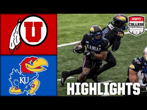 Utah Utes vs. Kansas Jayhawks | Full Game Highlights | ESPN College Football