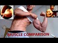 Muscle flex COMPARISON with Gymsaul ! Biceps and Worship