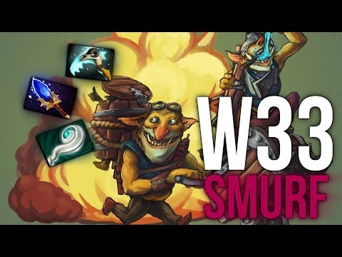 w33 Techies 7K+ Smurf Ranked Gameplay
