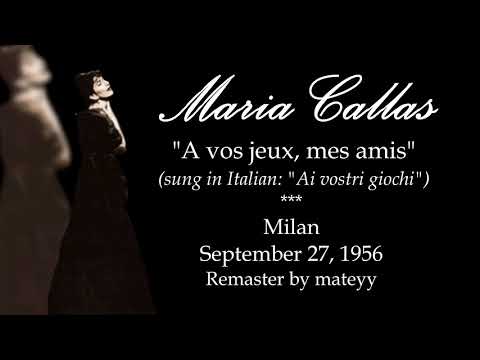Maria Callas — BEST Hamlet Mad Scene [BEST Sound] (1956)