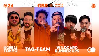12th Mouthguard 🇺🇸（00:20:22 - 00:22:46） - GBB24: World League TAG TEAM Category | Wildcard Runner-Ups Announcement