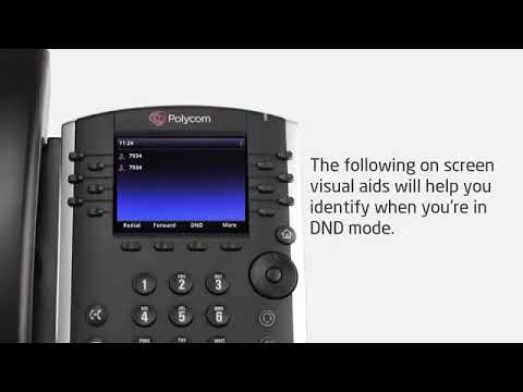 The VoIP Shop Training - Polycom VVX 410 - Chapter 7 Do Not Disturb