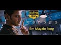 SPYDER The Movie Song HD1080p