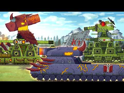 THE BIG STORY: LEVIATHAN HAS BEEN DESTROYED! Now you're a Japanese monster - Cartoons about tanks