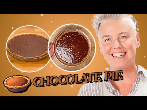 Chocolate Pie No-Bake Vegan Recipe