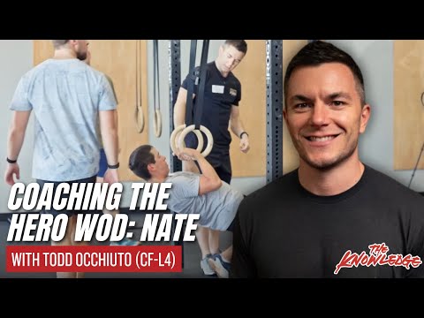 CrossFit Level 4 Coach Runs Hero Workout Nate (Full Class)