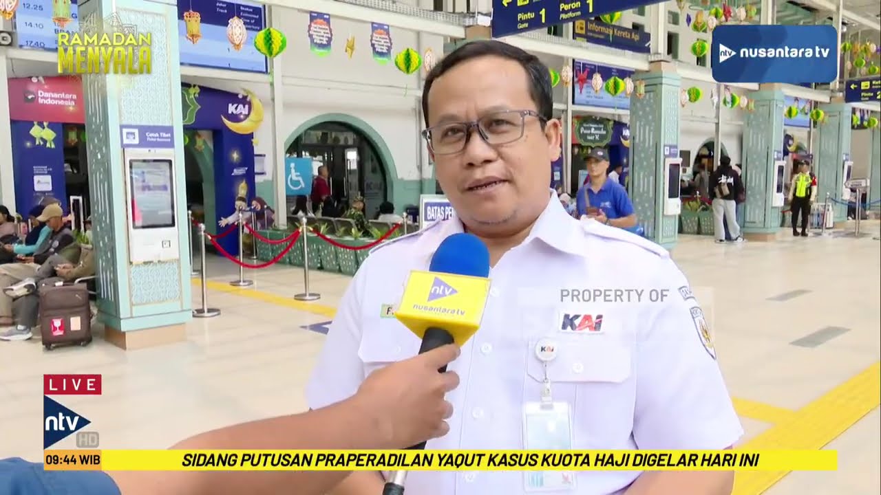 PT KAI Tawarkan Diskon Tiket Mudik Lebaran hingga 30 Persen, Berlaku Mulai 9-20 Maret | NEU