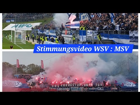 WSV : MSV Stimmungsvideo mit Pyro und Toren