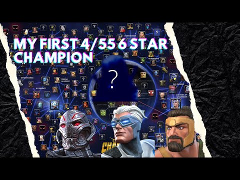 My first 6 star rank 4 champion  | Marvel: Contest of Champions