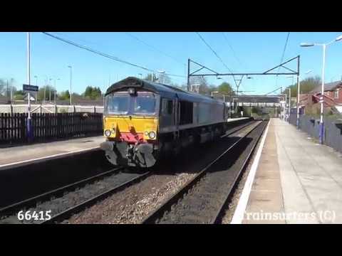 FL Class 66 No. 66415 on  0H67 Crewe B.H - Guide Bridge Yard @ Guide Bridge on 04.05.17 - HD
