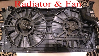 Chevy Impala Radiator Removal 2000-2005. Up Close