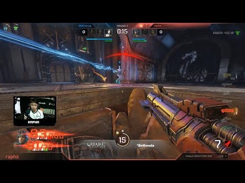 Rapha vs. Toxjq (1/4 play-off, DreamHack Winter 2018) – Quake Champions