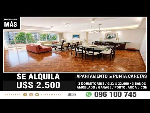 Video de YouTube - Apartamento Alquiler Punta Carretas Montevideo iMas.uy S *