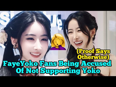 FayeYoko Fandom Accused Of Not Supporting Yoko 🤦‍♀️ Proof Proves Wrong 🤷‍♀️ Yoko Apasra