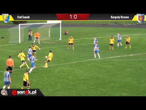 tvPodkarpacie.pl : Stal Instal-Bud Sanok - Carpathians Krosno 2:0 / 24/04/2013