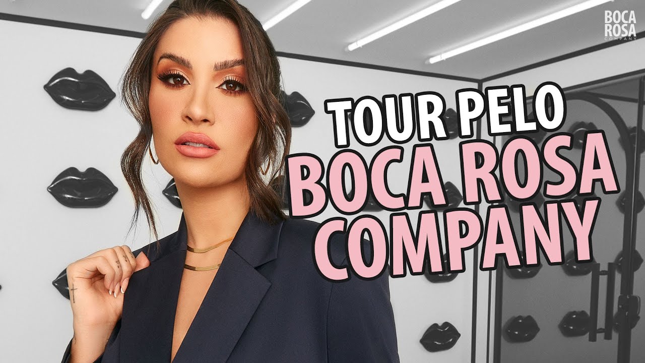 TOUR COMPLETO PELO MEU ESCRITÓRIO: BOCA ROSA COMPANY