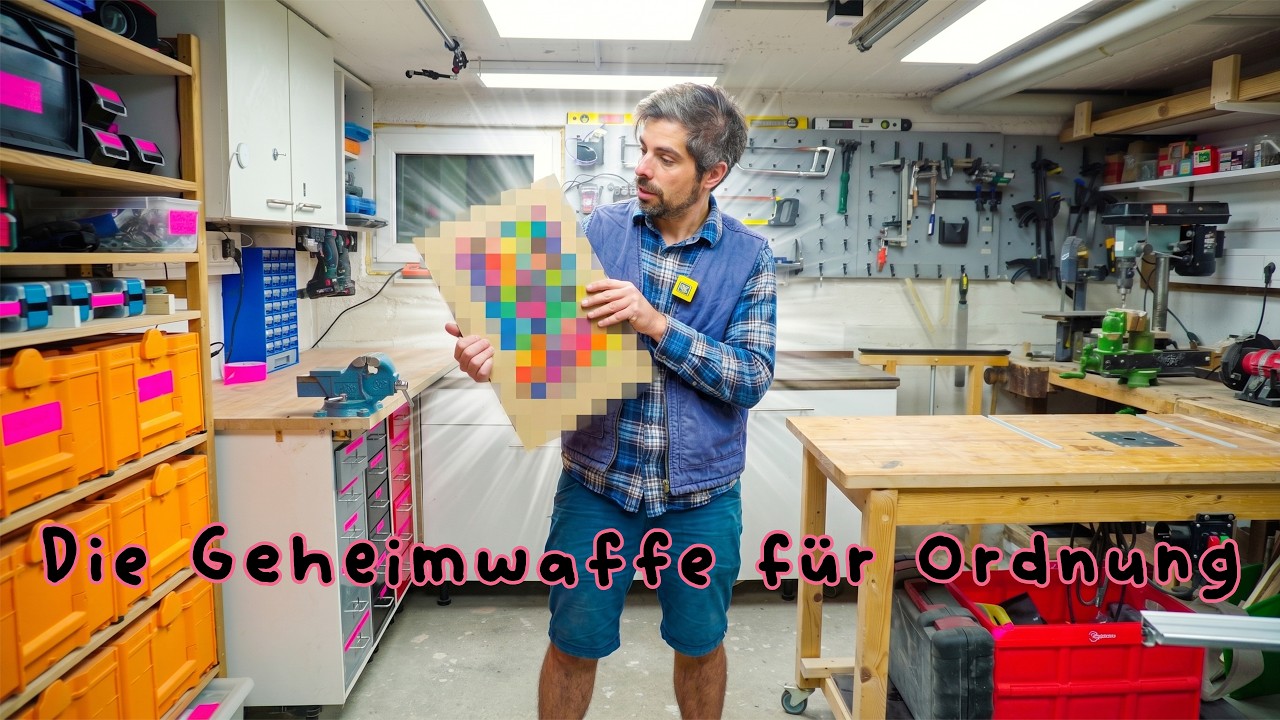 Nie wieder Chaos😱! Der geniale Werkstatt-Hack