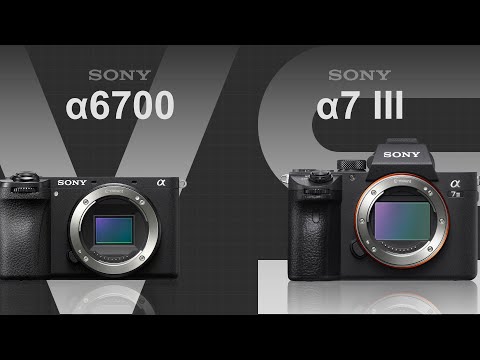 Sony alpha a6700 vs Sony alpha a7 III