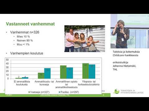 Tuloksia ja kokemuksia Childcare-hankkeesta