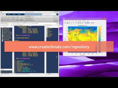 How to read and plot NetCDF files with Matlab, file...