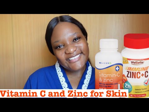 Vitamin C and Zinc tablets for Skin| Do they work?