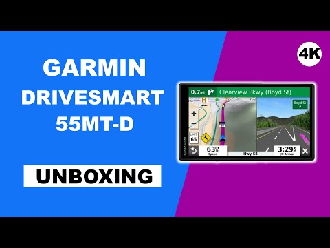 Garmin DriveSmart 55 &amp; Digital Traffic navigatorius video