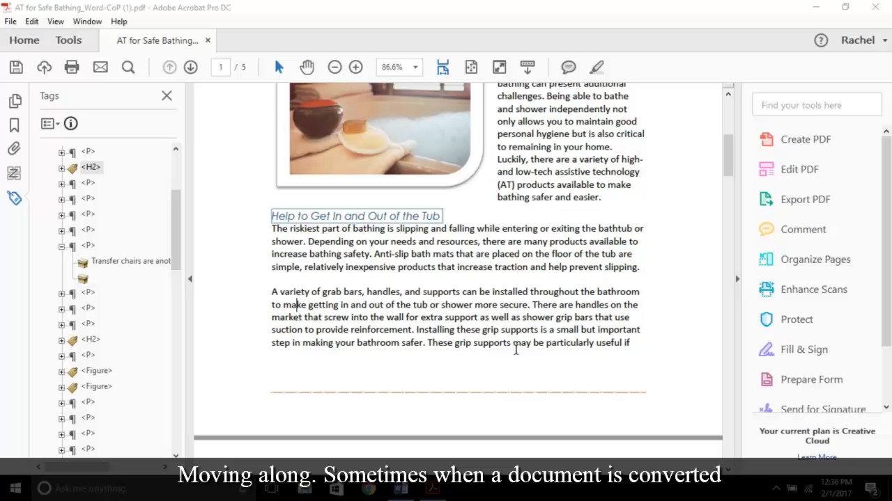 PDF Accessibility - Remediating Part One