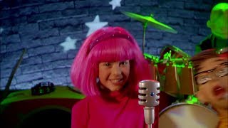 learn the alphabet with LazyTown