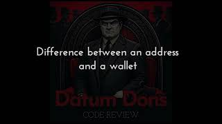 #shorts Difference between a wallet and an address