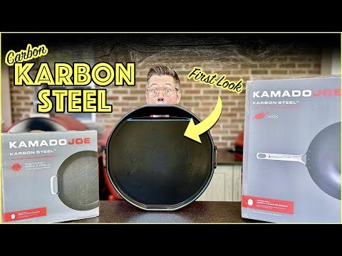 First Look At Kamado Joe's NEW Karbon Steel Accessories