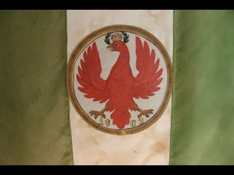 Restaurierung der historischen Fahne der Schützenkompanie Strass im Zillertal