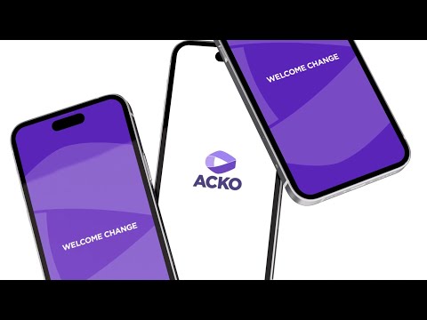 Bold. Fresh. Fearless. ACKO New Brand Identity