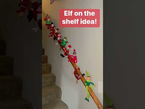 Elf on the shelf ideas! 🎄