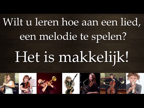 Zijn favoriete melodie Klarinet Leren Spelen Klarinetles Studie Klasse Muzieknoten Bladmuziek  Melod
