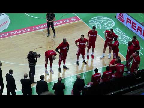 Stelmet Enea BC Zielona Góra - AS Monaco 82:84 - Hymn Basket Champions League - 06.03.2018