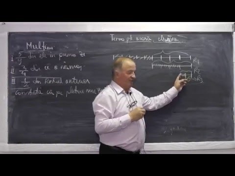 Lectia 790 Metoda figurativa folos. la introducerea notiunii de fractie Probleme cu fractii Clasa 4