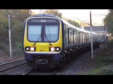 IE 29000 Class Commuter Train number 29401 - Shankill Station, Dublin