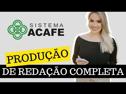 Produção de redação - ACAFE ACT