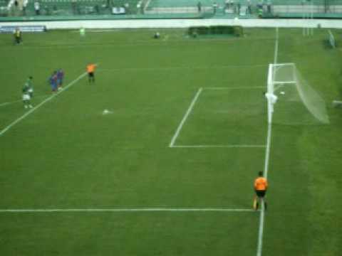 Penalty perdido - Guarani 2x1 Bahia série B 15/08/2009
