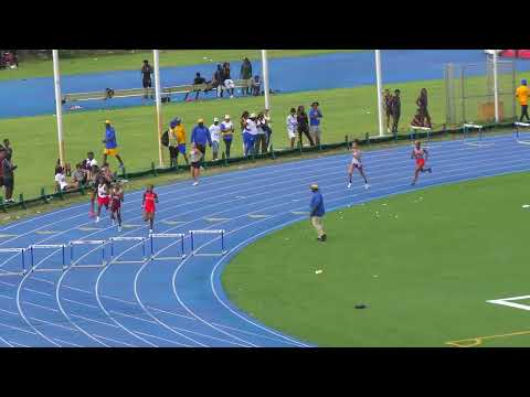Girls 400m Hurdles Final Section 1 GMAC Championship - 4/11/2024.