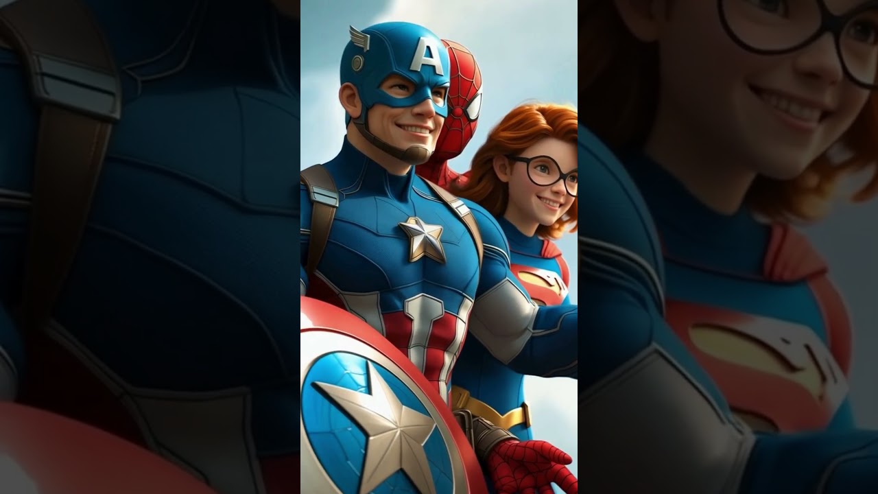 Marvels #marvel #supergirl #captainamerica #spiderman