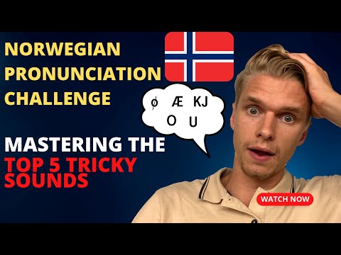Native guide to master Norwegian pronunciation🗣️ (with examples)🇳🇴
