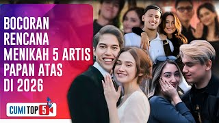 Download lagu 5 Pasangan Artis Ini Siap Naik Pelaminan Di 2026: Syifa Hadju Hingga Jennifer Coppen | CUMI TOP V mp3