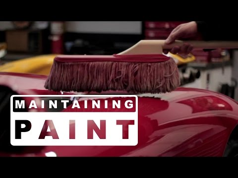 Using A California Car Duster & Ultima Waterless Wash Properly To Avoid Swirls & Scratches In Paint