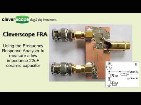 Measuring low impedance ceramic capacitors