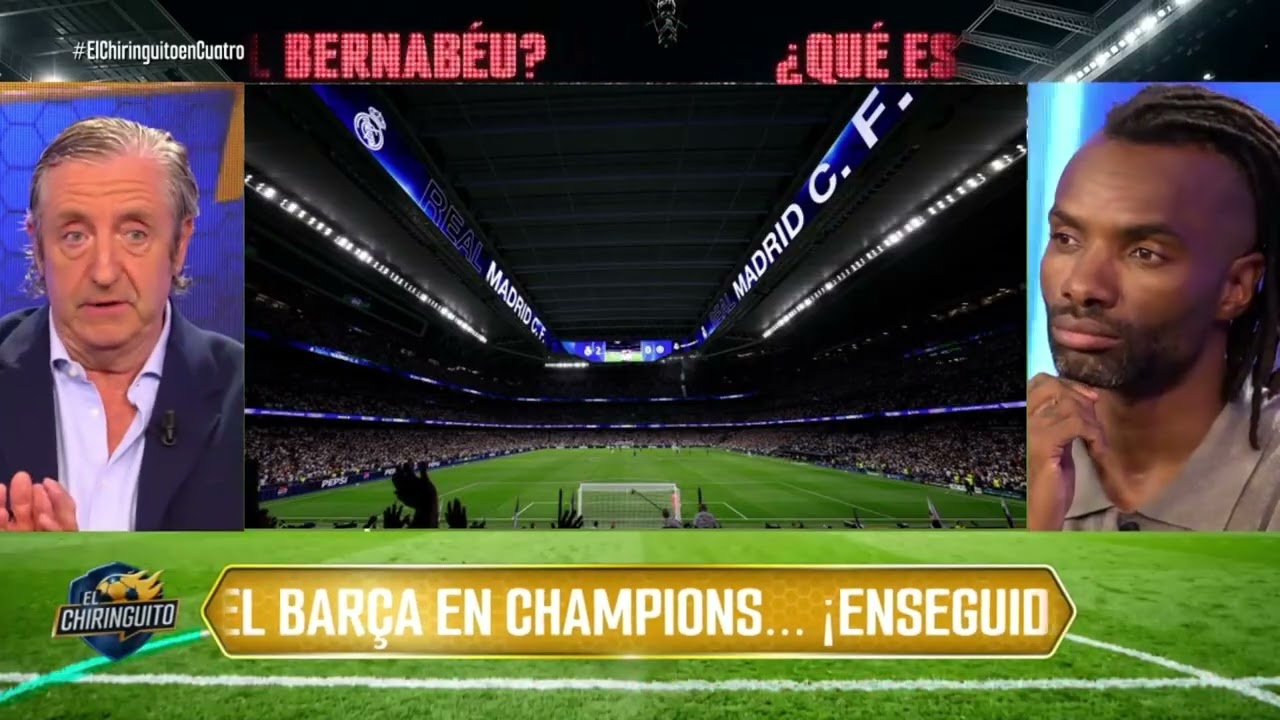 🤯 EL PEDREROL MÁS CONTUNDENTE con los PITOS en el BERNABÉU | El Chiringuito